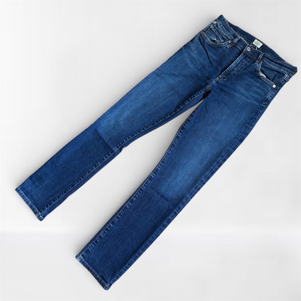 Citizens of Humanity Skyla Mid Rise Cigarette Jeans in Evermore